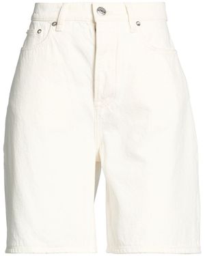 Samsøe & Samsøe Denim Shorts Organic Cotton - Natural
