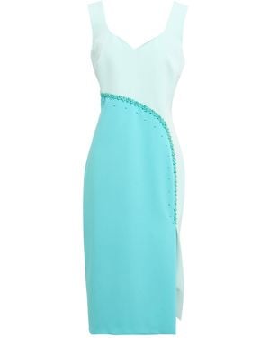 CAMILLA Vestido Midi - Azul