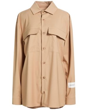 hinnominate Shirt Polyester, Viscose, Elastane - Natural