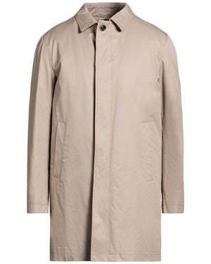 Herno Overcoat & Trench Coat Cotton - Natural