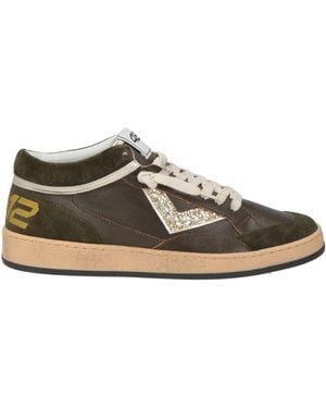 4b12 Military Sneakers Leather - Brown