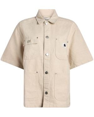 Carhartt Jacket Cotton, Linen - Natural