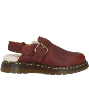 Dr. Martens Mules & Clogs Leather - Brown