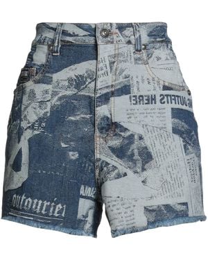 Versace Jeans Couture Denim Shorts - Blue