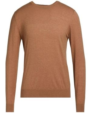 Diktat Camel Sweater Merino Wool - Brown