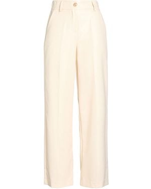 Yes-Zee Urban Chic Pants Polyester - Natural