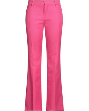 Ami Paris Fuchsia Trousers Virgin Wool - Pink
