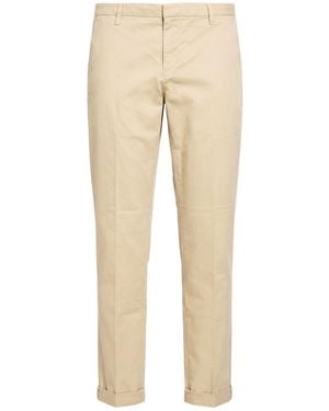 Dondup Pants Cotton, Elastane - Natural
