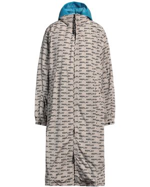 Replay Overcoat & Trench Coat - Grey