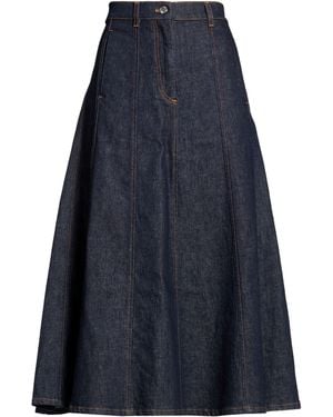 Department 5 Denim Skirt Cotton, Elastane - Blue