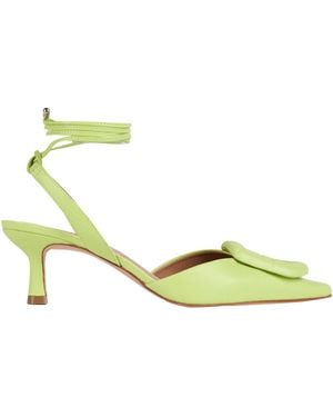 Vicenza Lime Pumps Leather - Yellow