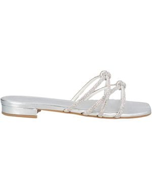 Tsakiris Mallas Sandals Synthetic Material - White