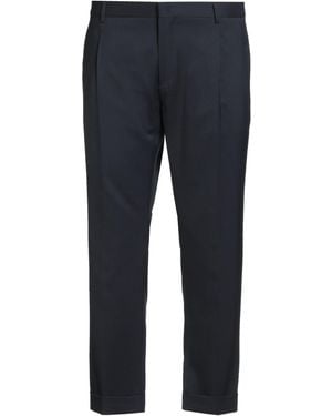 BE ABLE Midnight Pants Virgin Wool, Polyester, Elastane - Blue