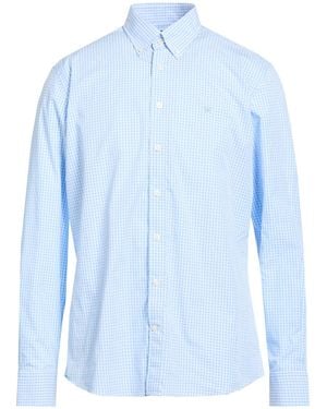 Hackett Azure Shirt Cotton - Blue