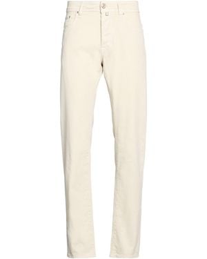 Jacob Cohen Pants Cotton, Elastane - Natural
