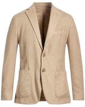 L.B.M. 1911 Blazer Virgin Wool, Polyester - Natural