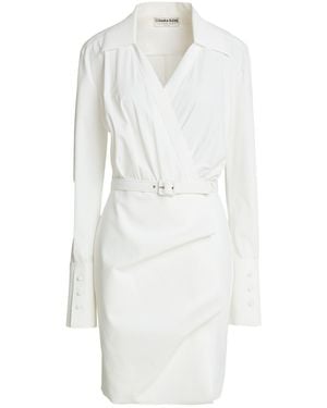 La Petite Robe Di Chiara Boni Midi Dress Polyamide, Elastane - White