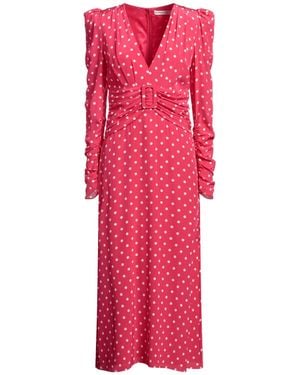 Alessandra Rich Midi-Kleid - Pink