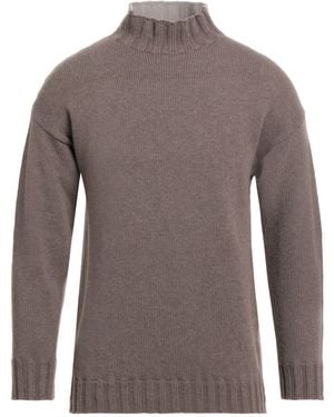 Tagliatore Rollkragenpullover - Braun
