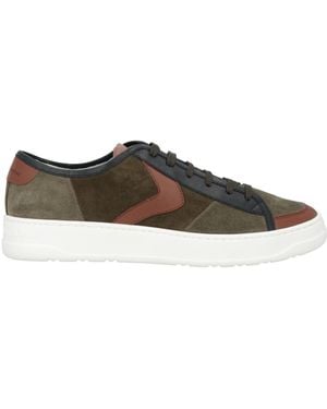 Voile Blanche Military Trainers Leather - Brown