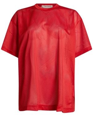 Comme des Garçons T-Shirt Polyester - Red