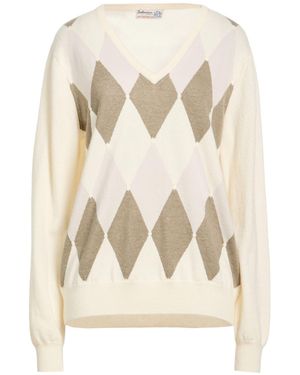 Ballantyne Ivory Sweater Cashmere - Natural
