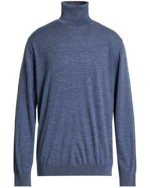 Alpha Studio Turtleneck Merino Wool - Blue