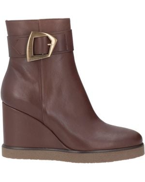Lorenzo Mari Ankle Boots Calfskin - Brown