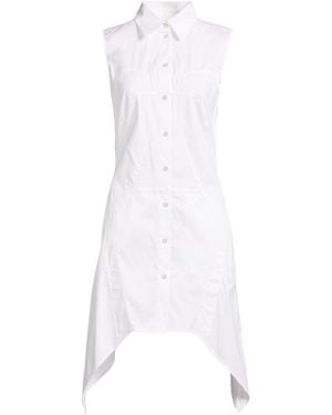 Helmut Lang Robe Midi - Blanc