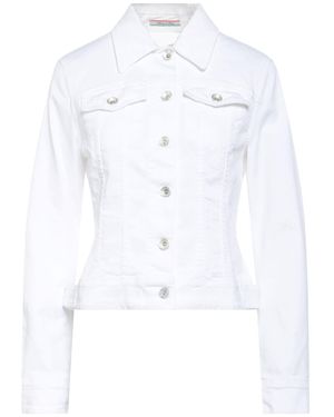 Jacob Cohen Jeansjacke/-Mantel - Weiß