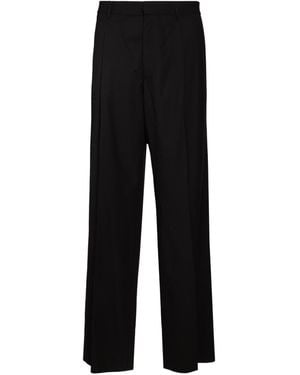 Lardini Pants Virgin Wool, Elastane - Black