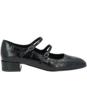 J.A.P. JOSE ANTONIO PEREIRA Ballet Flats Leather - Black