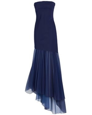 La Petite Robe Di Chiara Boni Maxi Dress Polyamide, Elastane - Blue