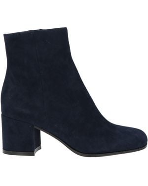 Gianvito Rossi Ankle Boots Leather - Blue