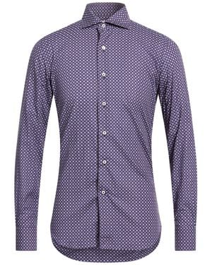 Alessandro Gherardi Shirt Cotton - Purple