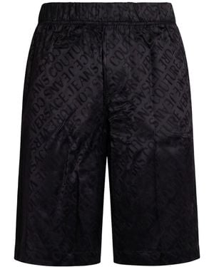 Versace Jeans Couture Shorts & Bermuda Shorts Viscose - Black