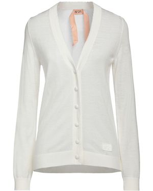 N°21 Strickjacke - Weiß