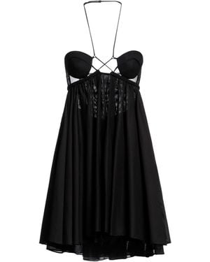 Nensi Dojaka Mini Dress - Black