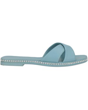 Le Silla Sandals Leather - Blue