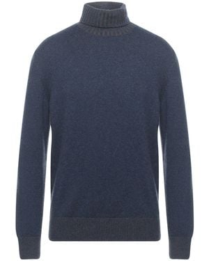 Gran Sasso Turtleneck - Blue