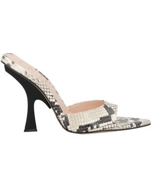 Ovyè Sandals - Metallic