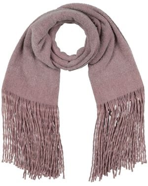 Moorer Scarf Wool, Alpaca Wool, Polyamide - Purple