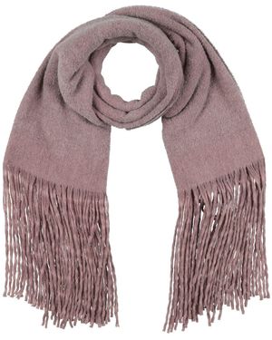 Moorer Scarf Wool, Alpaca Wool, Polyamide - Purple