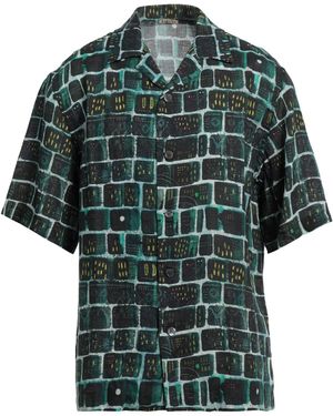 Barena Shirt Linen - Green