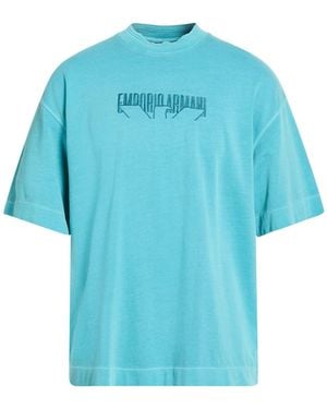 Emporio Armani T-Shirts - Blue