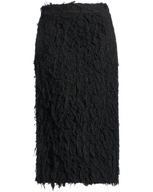 Quira Midi Skirt Wool, Acrylic, Polyester, Polyamide - Black