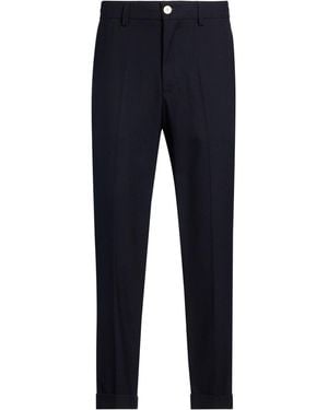 People Midnight Pants Wool - Blue