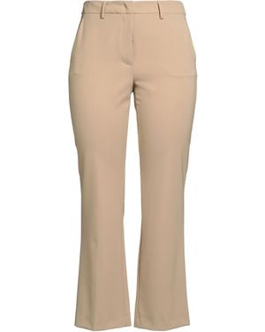 Weekend by Maxmara Trousers Polyester, Virgin Wool, Elastane - Natural