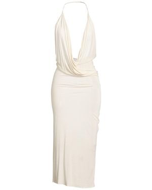 Rick Owens Midi Dress - White