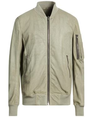 Rick Owens Jacket Lambskin - Green